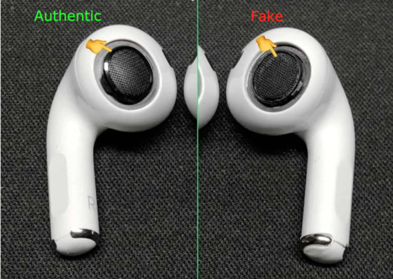 Как отличить подделку Apple AirPods Pro