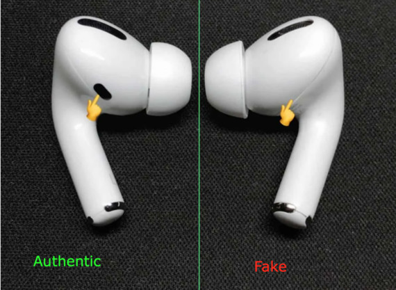 Как отличить подделку Apple AirPods Pro