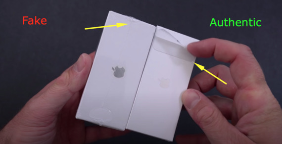 Как отличить подделку Apple AirPods Pro