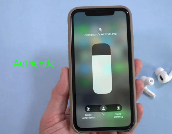 Как отличить подделку Apple AirPods Pro