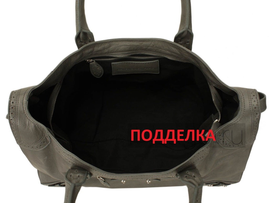Сумки Balenciaga: как легко отличить подделку