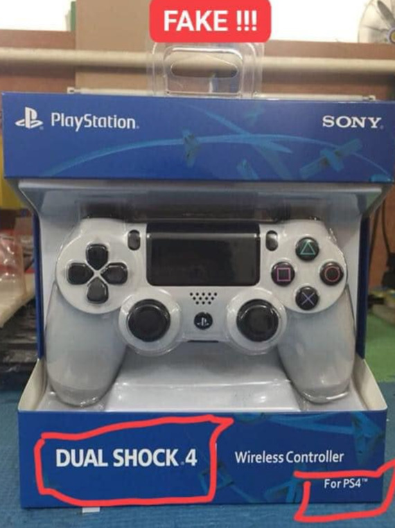 Dualshock 4 - как отличить подделку
