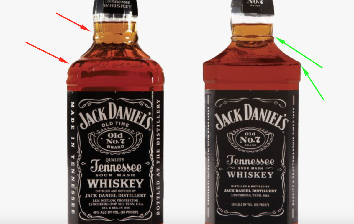 Как отличить поддельный виски JackDaniel’s