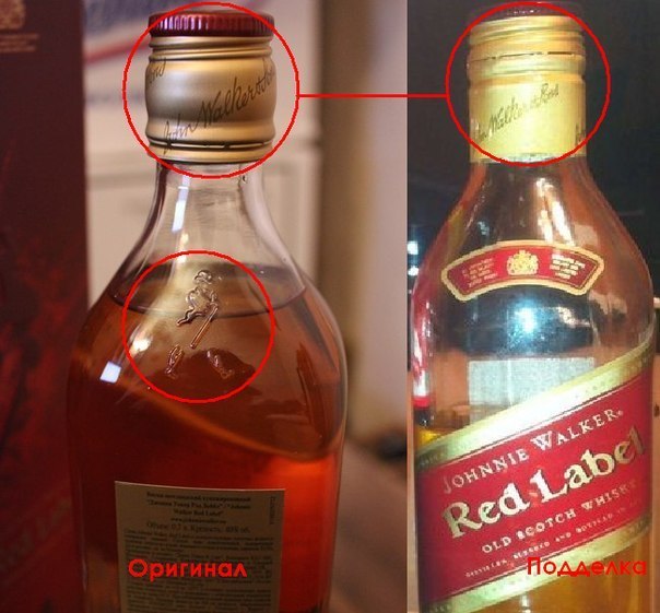 Виски Johnnie Walker – как распознать оригинальный напиток