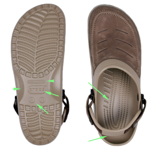 Как купить настоящую обувь Crocs и не попасть на подделку