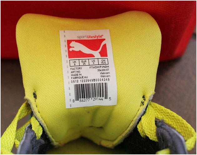 Как отличить оригинальную обувь Puma от подделки